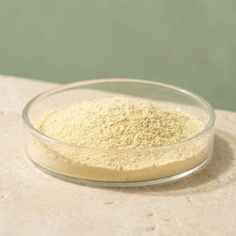 B-Complex ingredient in a glass dish