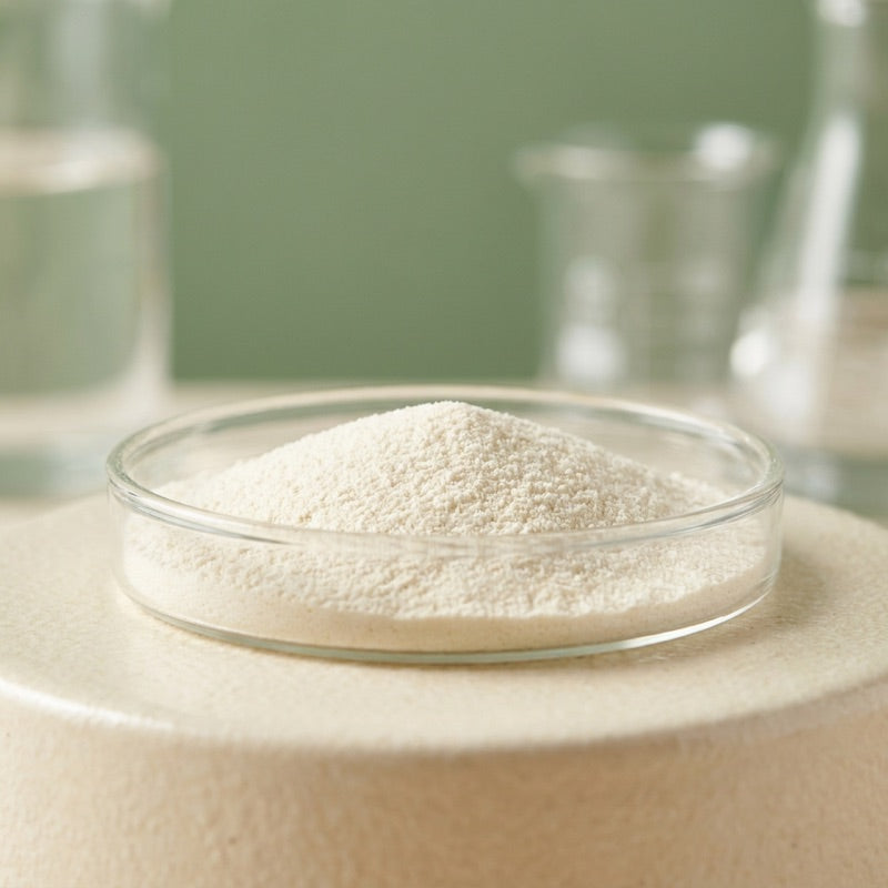Oral Probiotic Blend ingredient in a glass dish